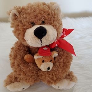 Canadian Mamma Bear with Baby Cub - "Bear Hugs from Calgary"